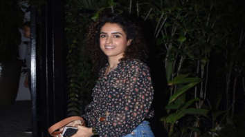 Sanya Malhotra, Tahira Kashyap and Kubbra Sait snapped at Soho House in Juhu