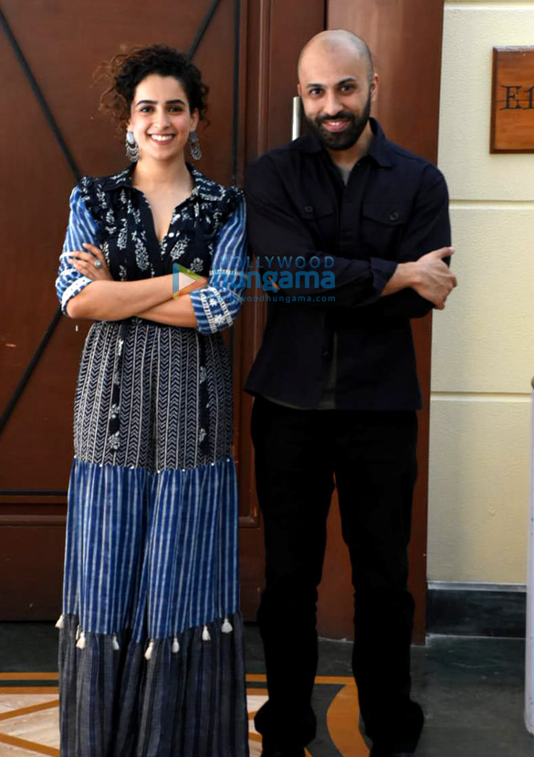 sanya malhotra and ritesh batra snapped during photograph press meet 1