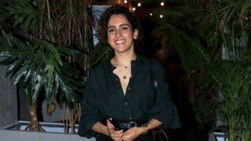 Sanya Malhotra snapped at Kitchen Garden In Juhu