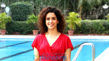 Sanya Malhotra snapped at the promotions of her film Photograph