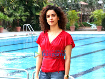 Sanya Malhotra snapped at the promotions of her film Photograph