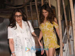 Sara Ali Khan and Amrita Singh snapped in Mumbai
