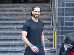Shahid Kapoor spotted at gym in Juhu