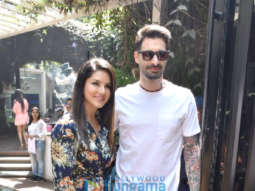 Sunny Leone and Daniel Webber snapped in Juhu