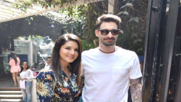 Sunny Leone and Daniel Webber snapped in Juhu