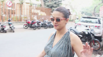Surveen Chawla Spotted at Aviva Fertility Clinic, Khar