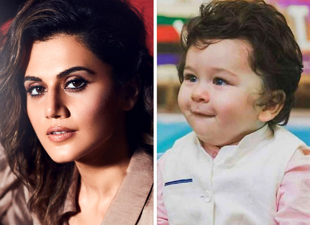 Badla actress Taapsee Pannu CONFESSES that she wants to take Taimur Ali Khan on a date [Watch Video]