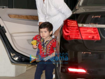 Taimur Ali Khan spotted in Bandra