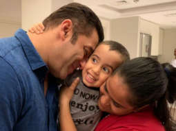 This moment between Salman Khan, nephew Ahil Sharma and sister Arpita Khan Sharma is too PRECIOUS