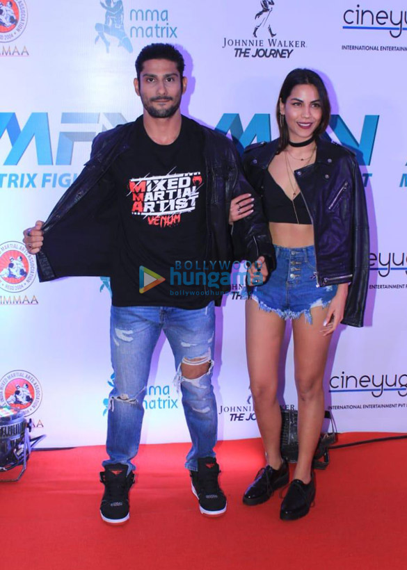 tiger shroff and krishna shroff host matrix fight night event 10