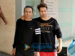 Varun Dhawan snapped at his father David Dhawan’s office in Juhu