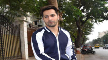 Varun Dhawan spotted at a clinic in Juhu