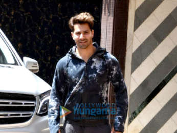 Varun Dhawan spotted at gym in Juhu