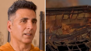 WATCH: Akshay Kumar REVEALS how Kesari set was burnt to ashes