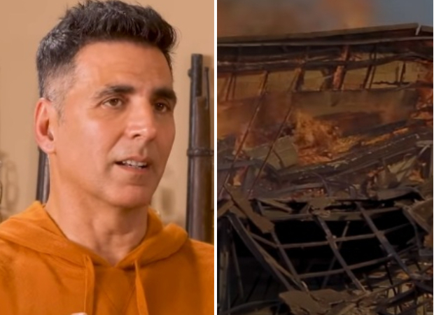 WATCH: Akshay Kumar REVEALS how Kesari set was burnt to ashes WATCH: Akshay Kumar REVEALS how Kesari set was burnt to ashes