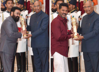 Mohanlal receives Padma Bhushan, Manoj Bajpayee, Prabhu Deva and other celebs are conferred with Padma Shri