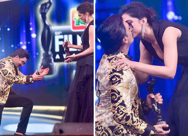 Filmfare Awards 2019: Deep-Veer fans couldn’t keep calm after they saw Deepika Padukone KISS Ranveer Singh on stage [Watch video]