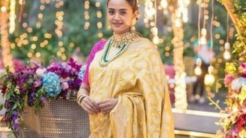 Surveen Chawla goes traditional at her BABY SHOWER, glows like a blooming goddess (See INSIDE photos)