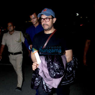 Aamir Khan, Kriti Sanon, Kajol and Ajay Devgn snapped at the airport