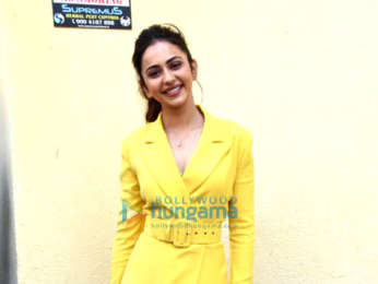 Ajay Devgn, Rakul Preet Singh and Tabu grace the trailer launch of De De Pyaar De