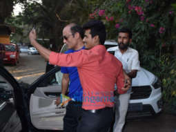 Akshaye Khanna and Katrina Kaif spotted at a clinic in Versova