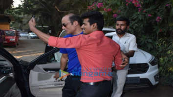 Akshaye Khanna and Katrina Kaif spotted at a clinic in Versova