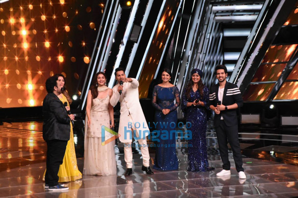 alia bhatt and varun dhawan snapped on the sets of voice of india 9