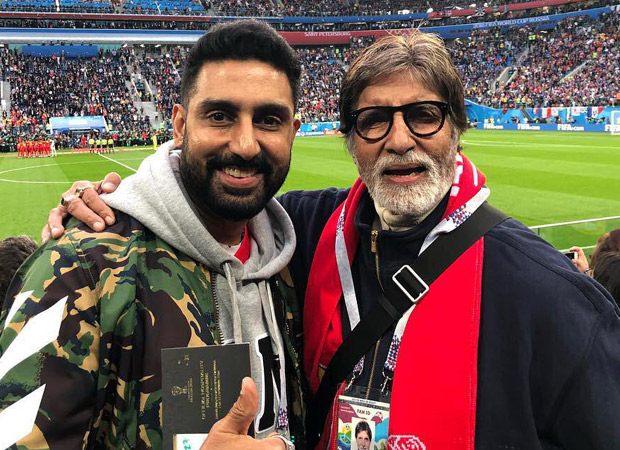 Amitabh Bachchan posted a picture with Abhishek Bachchan and it is making us all warm and fuzzy