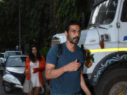 Arjun Rampal and Gabriella Demetriades spotted in Bandra