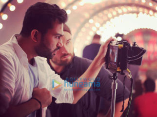 On The Sets from the movie Bharat