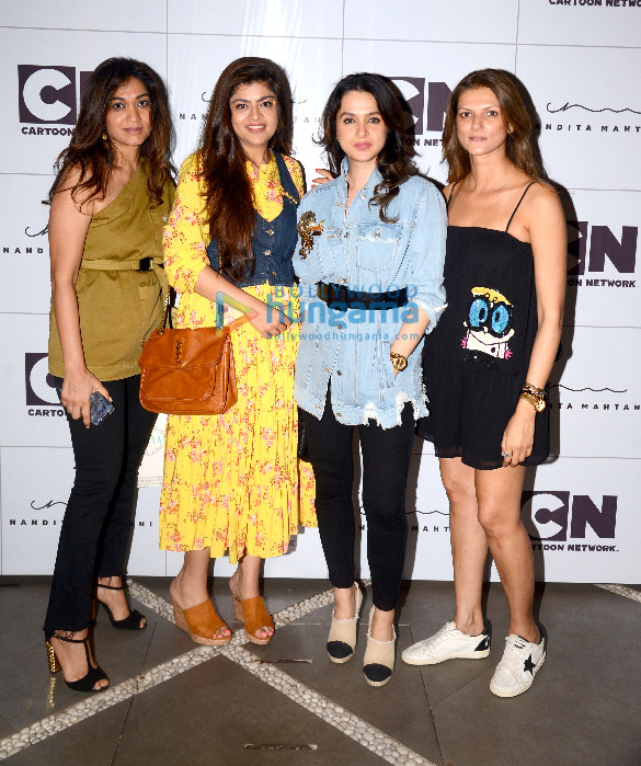 celebs grace nandita mahtanis new collection launch for cartoon network 10