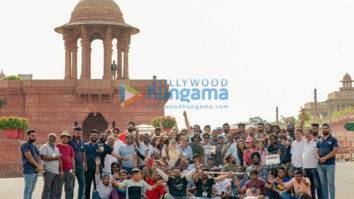 on the sets of the movie Chhapaak