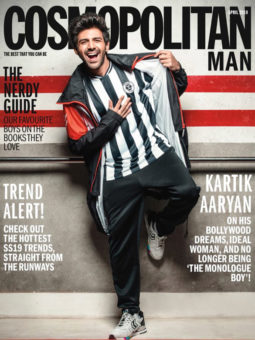 Kartik Aaryan On The Cover Of Cosmopolitan Man