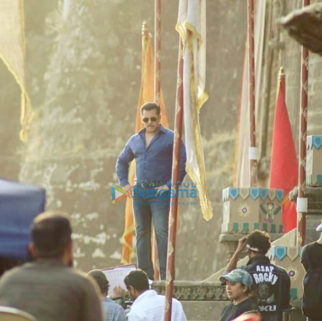 On The Sets from the movie Dabangg 3