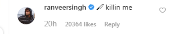 Deepika Padukone posted a couple of BTS pictures and Ranveer Singh is in love with her all over again