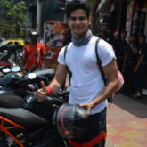 Ishaan Khatter pays fine for parking his bike in no parking zone
