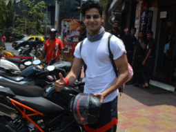 Ishaan Khatter pays fine for parking his bike in no parking zone