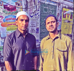 on the sets of the movie Gully Boy