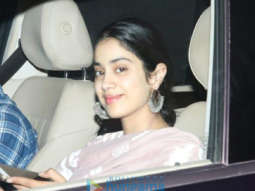 Janhvi Kapoor spotted at Dinesh Vijan’s office in Bandra