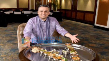 Joe Russo enjoys an authentic Indian Thali during his visit to India