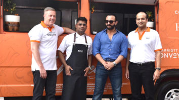 Launch of Marriott On Wheels 1st Mobile Food Truck by Saif Ali Khan – Visuals
