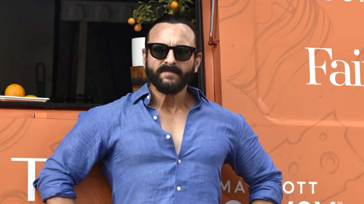 Launch of Marriott On Wheels 1st Mobile Food Truck by Saif Ali Khan