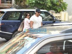 Malaika Arora and Arjun Kapoor spotted at Lilavati Hospital in Bandra