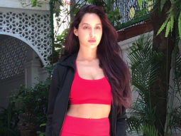 Nora Fatehi spotted at Yasmeen Karachiwala Gym, Bandra