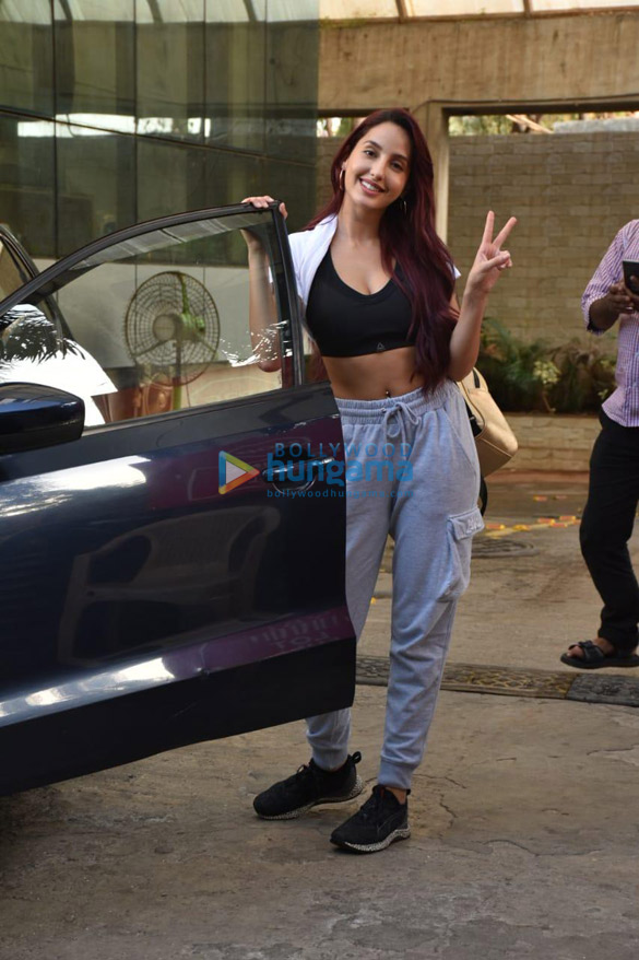nora fatehi spotted at a dance class 2