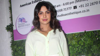 Priyanka Chopra snapped at a clinic in Juhu
