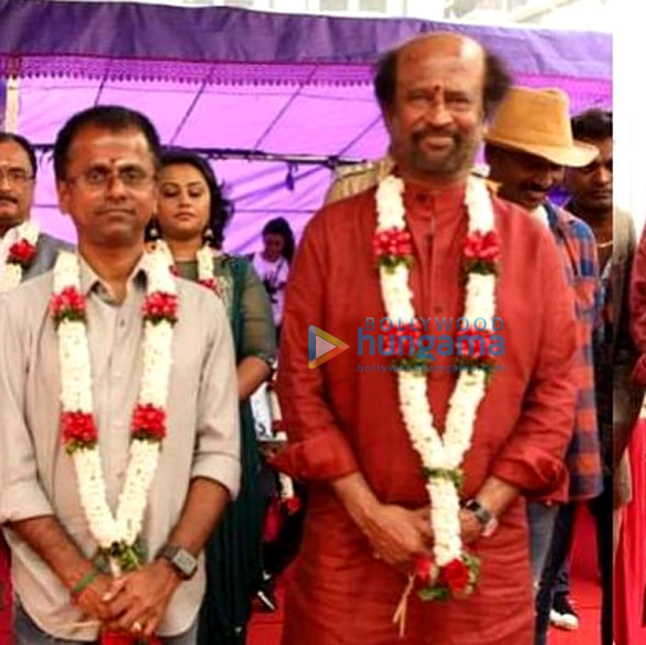 rajinikanth snapped commencing the shooting for darbar in mumbai 4