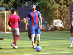 Ranbir Kapoor, Abhishek Bachchan and others snapped during a football match