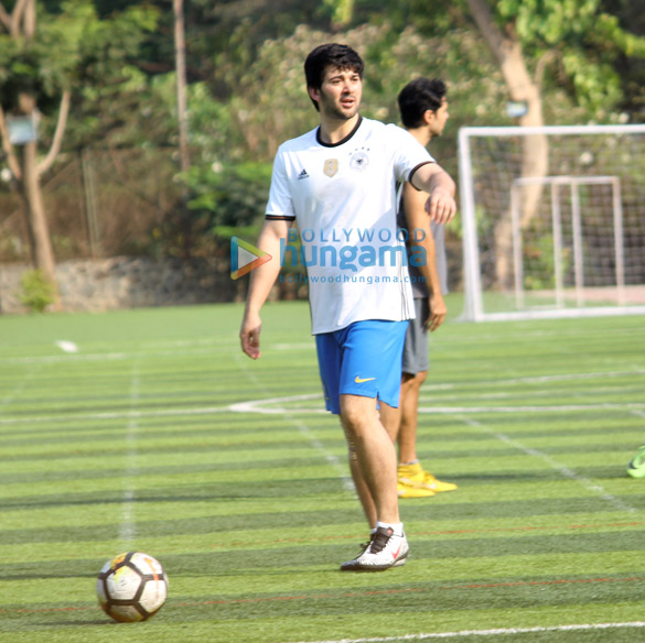 ranbir kapoor abhishek bachchan and others snapped during a football match 3 3
