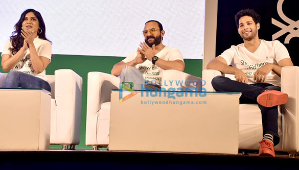 saif ali khan bhumi pednekar siddhant chaturvedi grace the unitedbyvote panel discussion 1